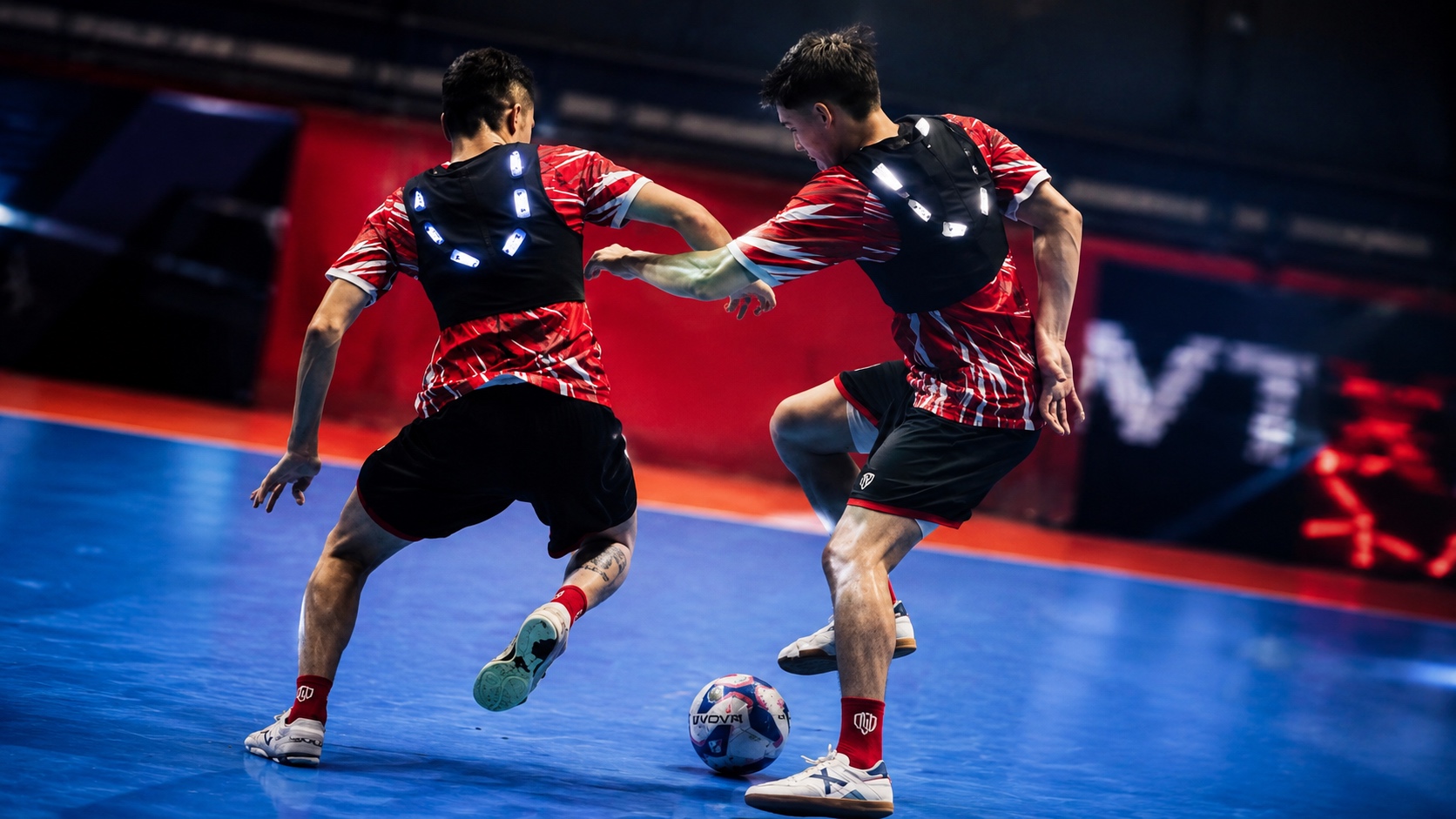 Entrenamiento de futsal con Vixon